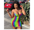 "Rainbow Bright" Dress