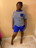 "Blue Magic" Short Set