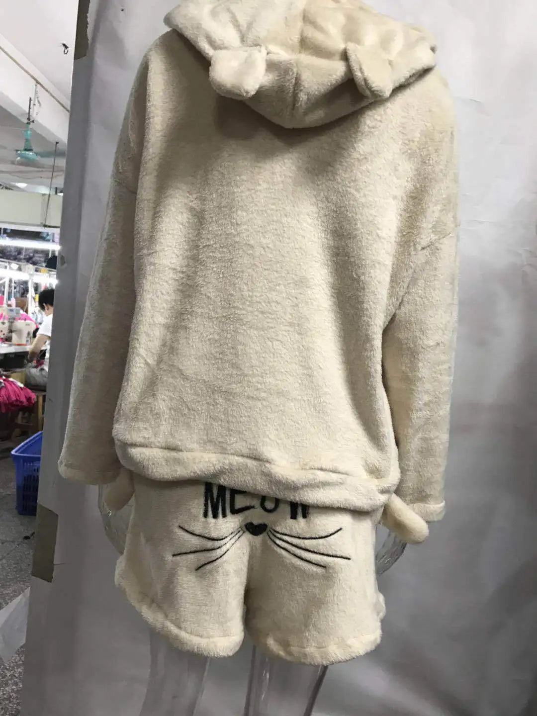 "Meow & Forever Fuzzy" Pajama Set