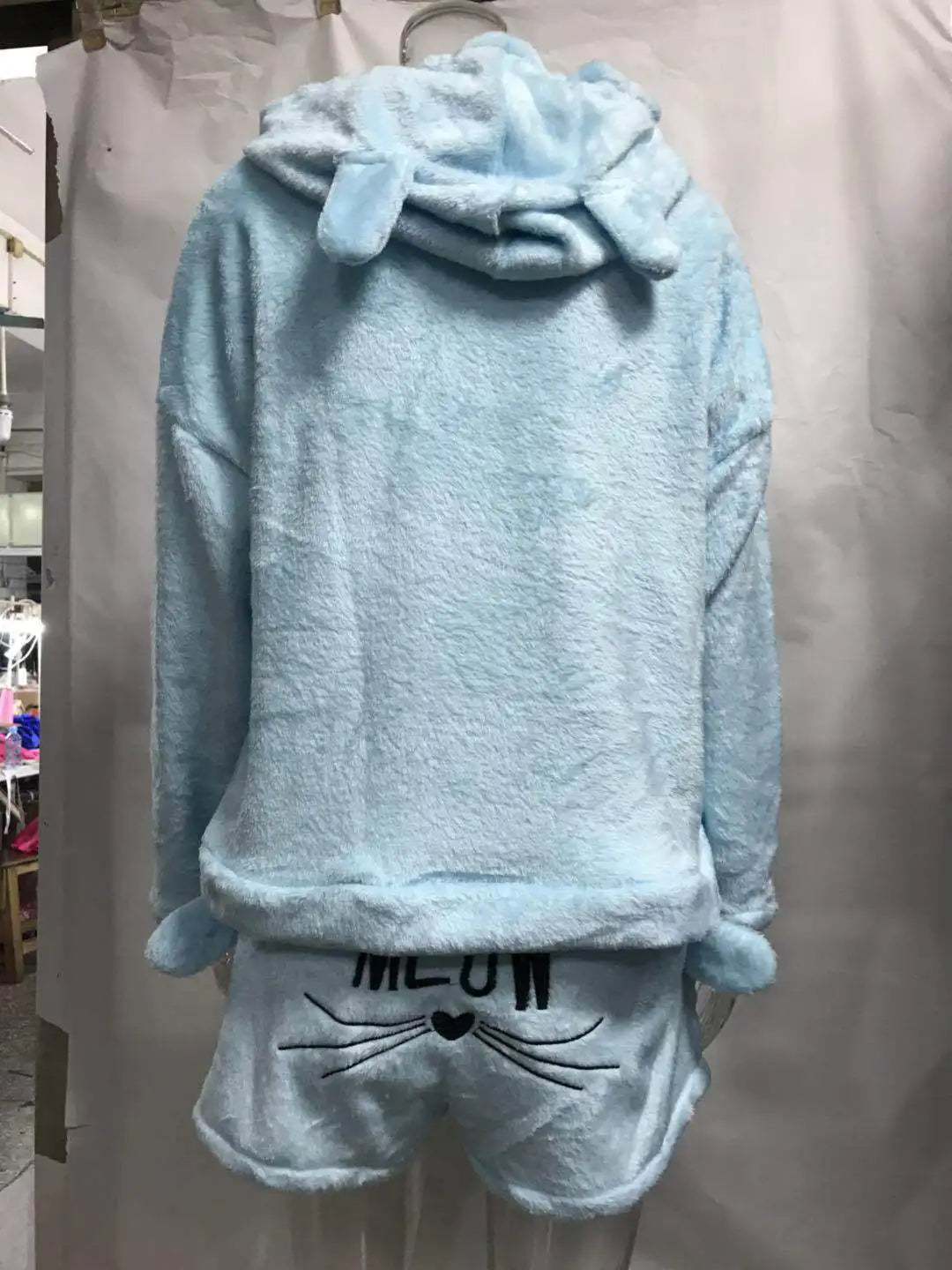 "Meow & Forever Fuzzy" Pajama Set