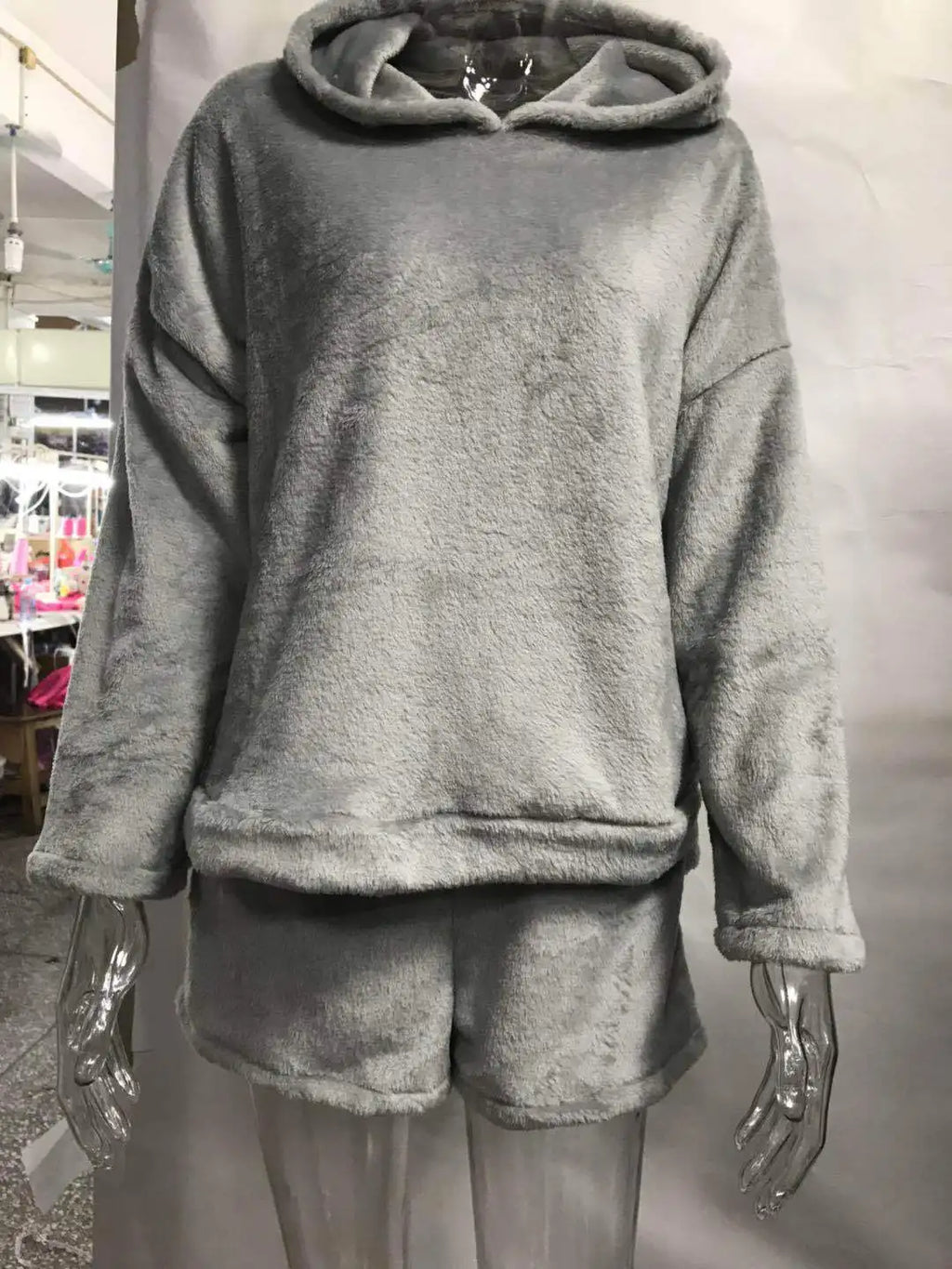 "Meow & Forever Fuzzy" Pajama Set