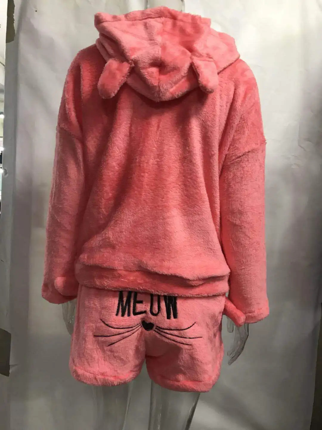 "Meow & Forever Fuzzy" Pajama Set