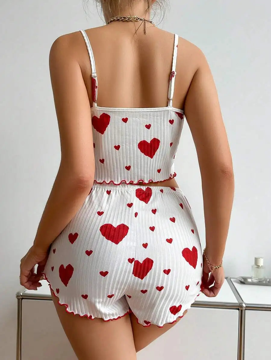 "Cupids Crush" Pajama Set (Bestie Sets)