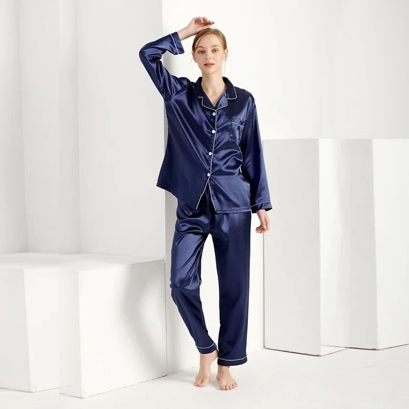 "Satin Cloud 9" Pajama Set