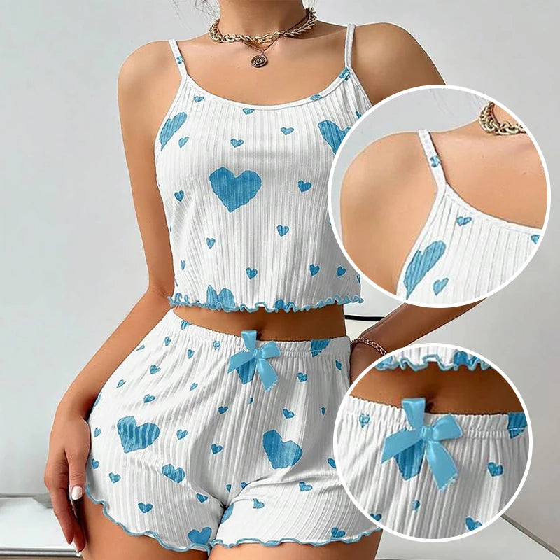 "Cupids Crush" Pajama Set (Bestie Sets)