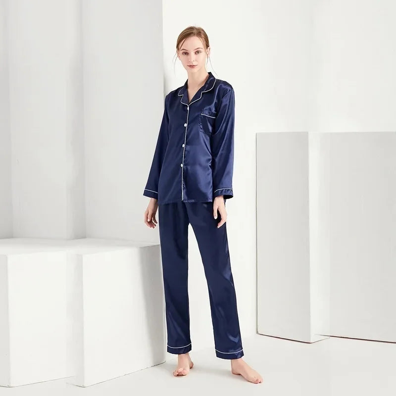 "Satin Cloud 9" Pajama Set