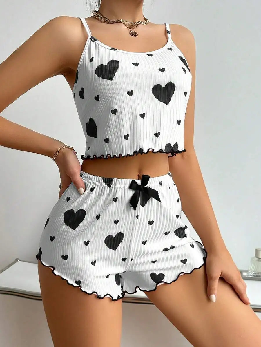 "Cupids Crush" Pajama Set (Bestie Sets)