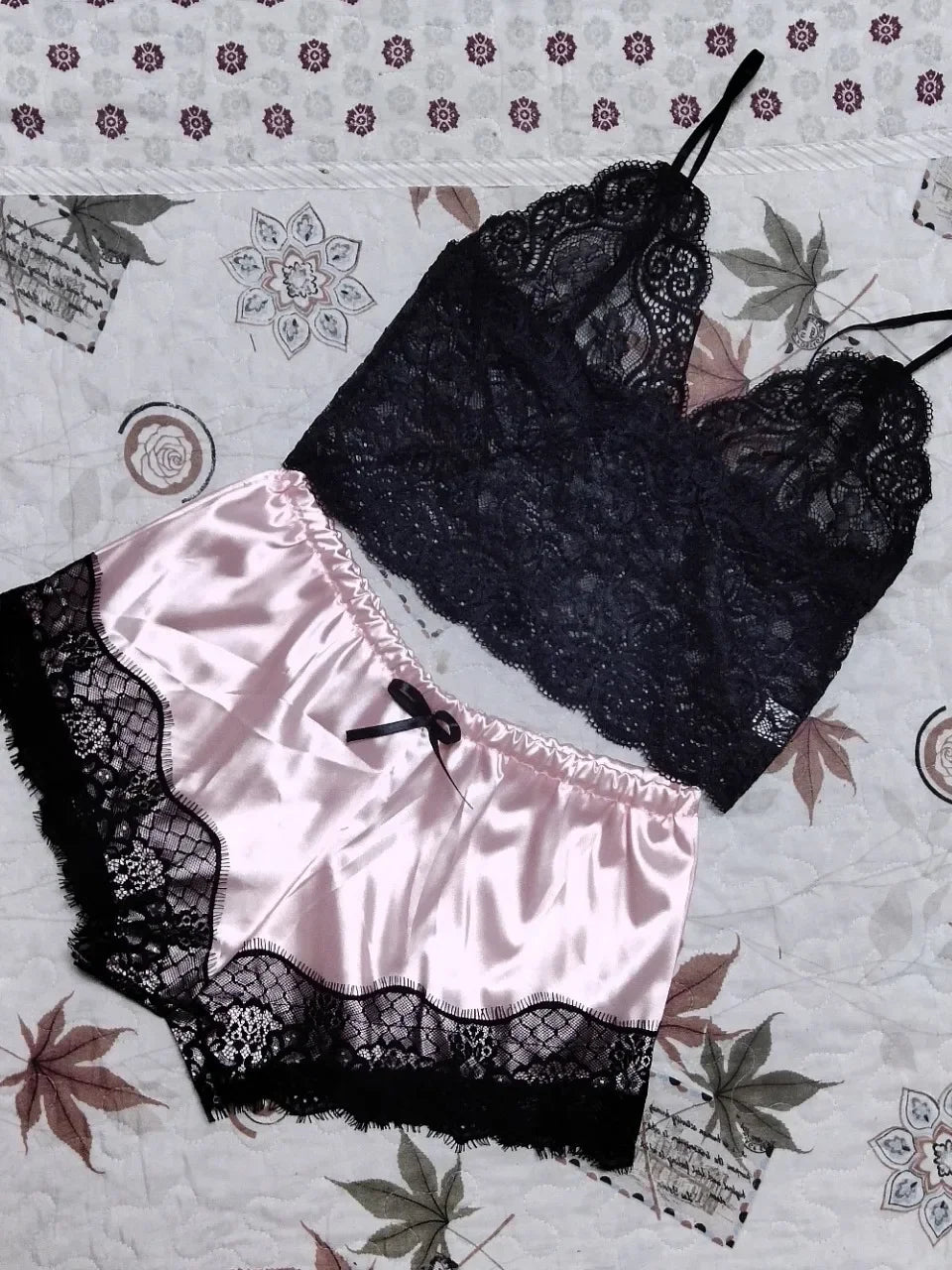 "Satin Glow" Pajama Set