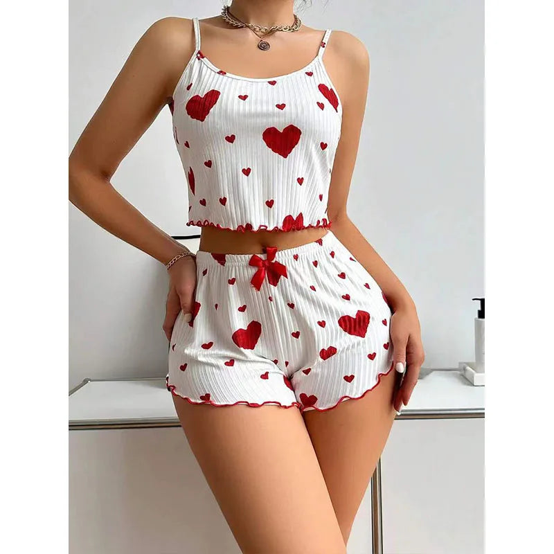 "Cupids Crush" Pajama Set (Bestie Sets)