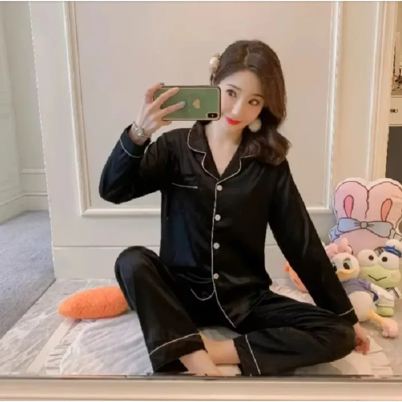 "Satin Cloud 9" Pajama Set