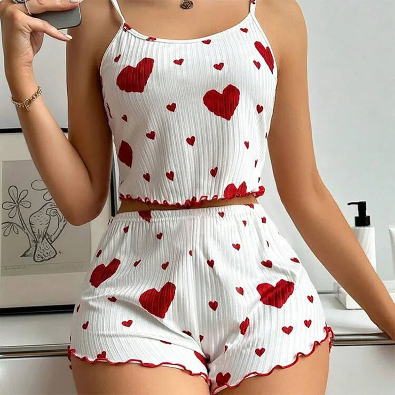 "Cupids Crush" Pajama Set (Bestie Sets)